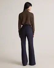 Women's Quince Ultra-Stretch Ponte Flare Leg Pants