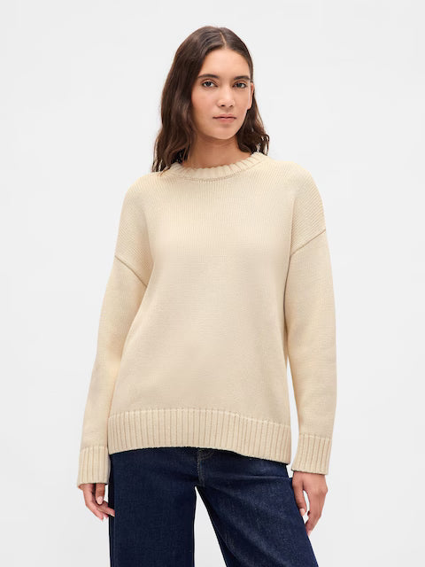 Gap Women Cotton Oversized Jumper