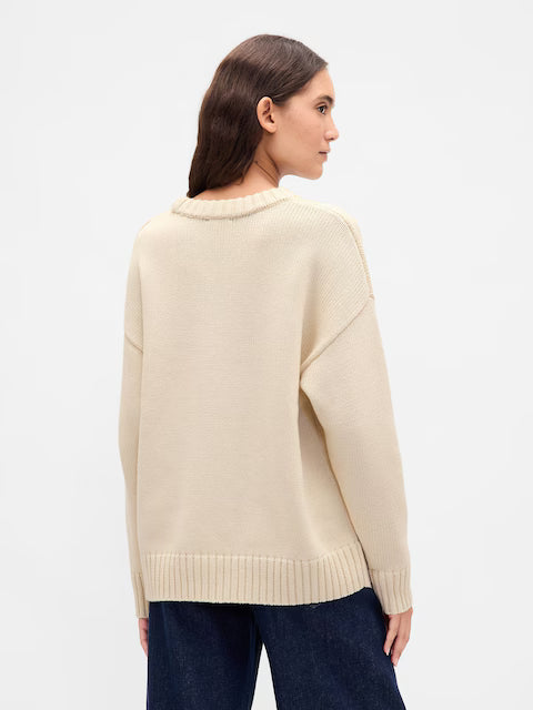 Gap Women Cotton Oversized Jumper