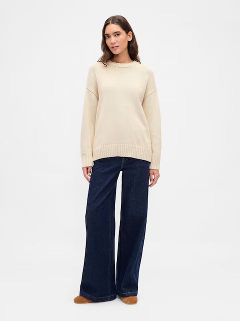 Gap Women Cotton Oversized Jumper