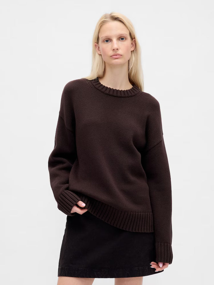 Gap Women Cotton Oversized Jumper
