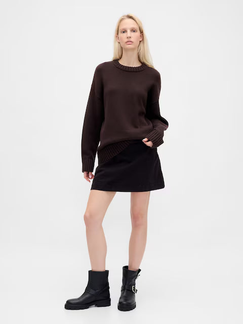 Gap Women Cotton Oversized Jumper