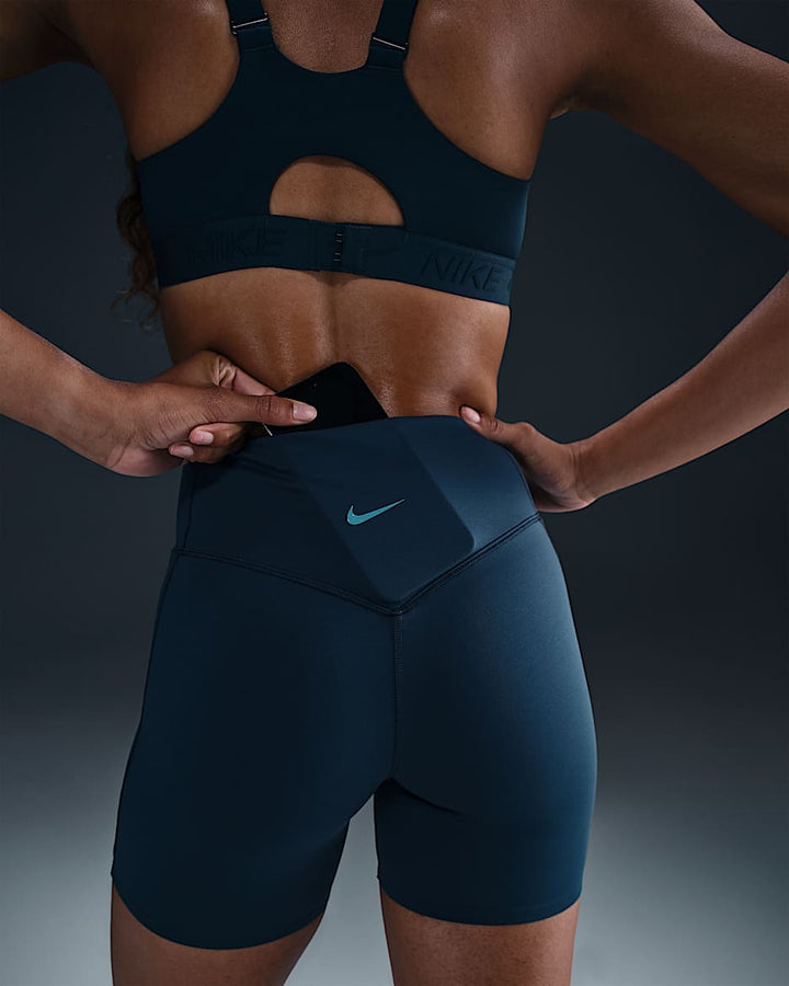 Nike Universa Women's High-Waisted 5" Biker Shorts with No Front Seam