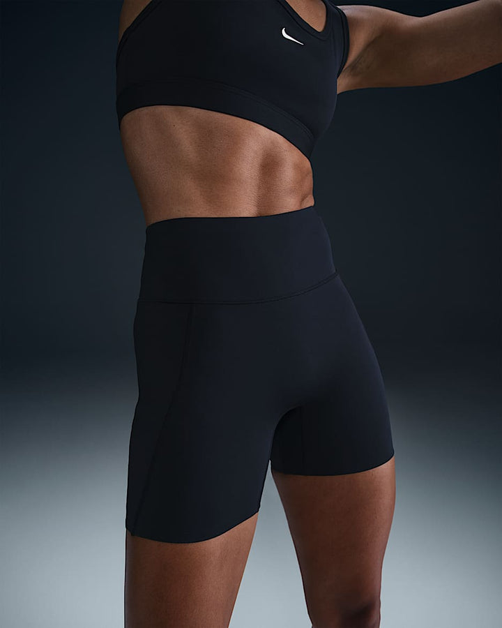 Nike Universa Women's High-Waisted 5" Biker Shorts with No Front Seam