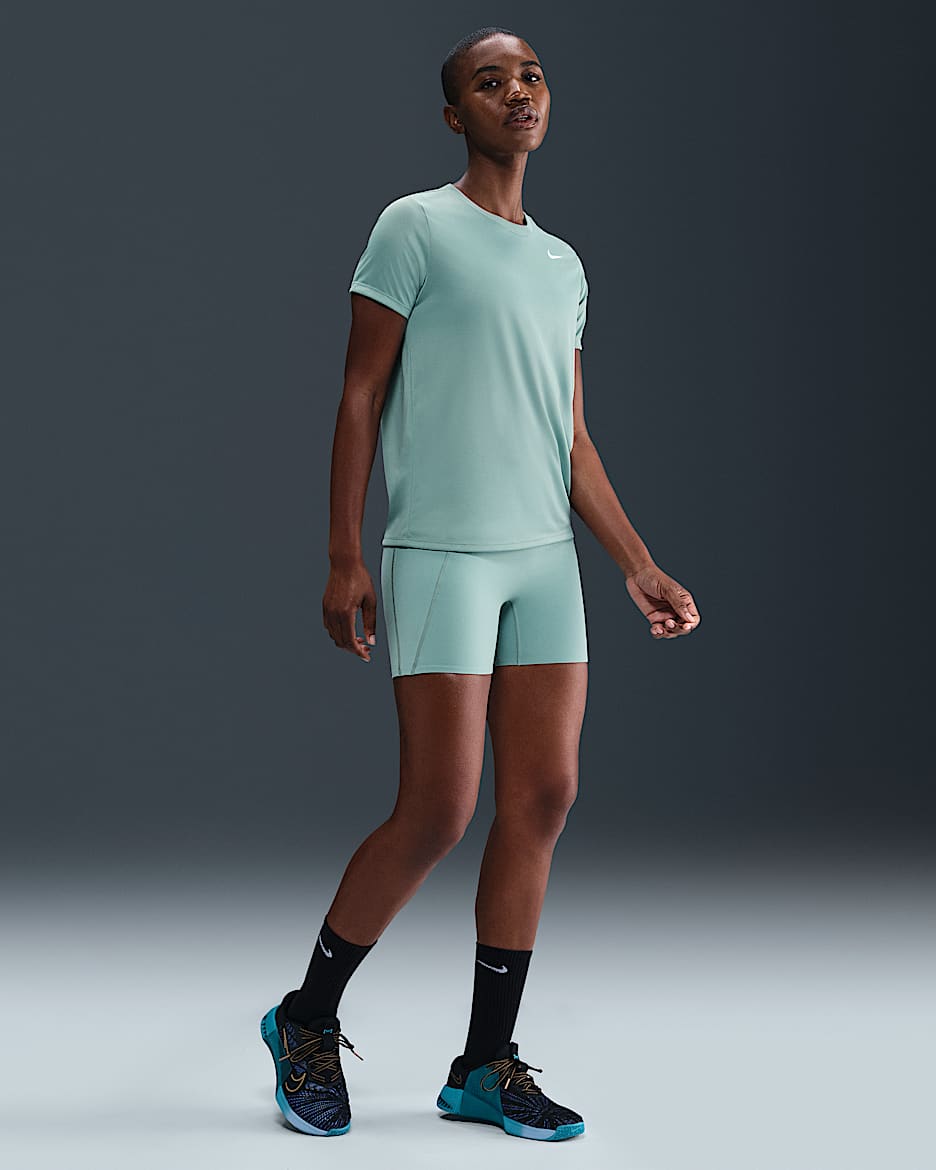 Nike Universa Women's High-Waisted 5" Biker Shorts with No Front Seam