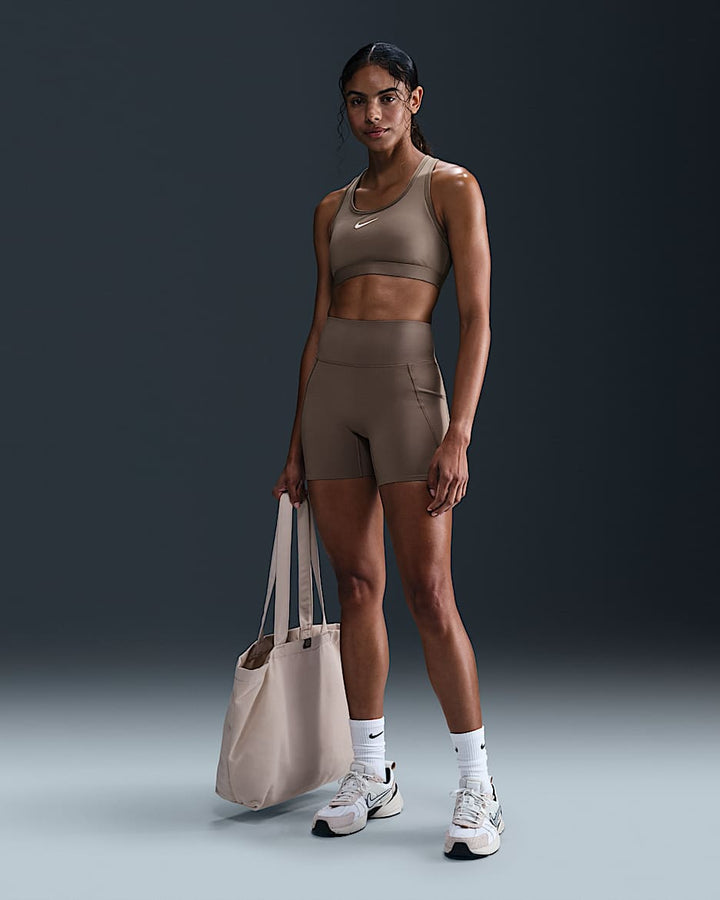 Nike Universa Women's High-Waisted 5" Biker Shorts with No Front Seam