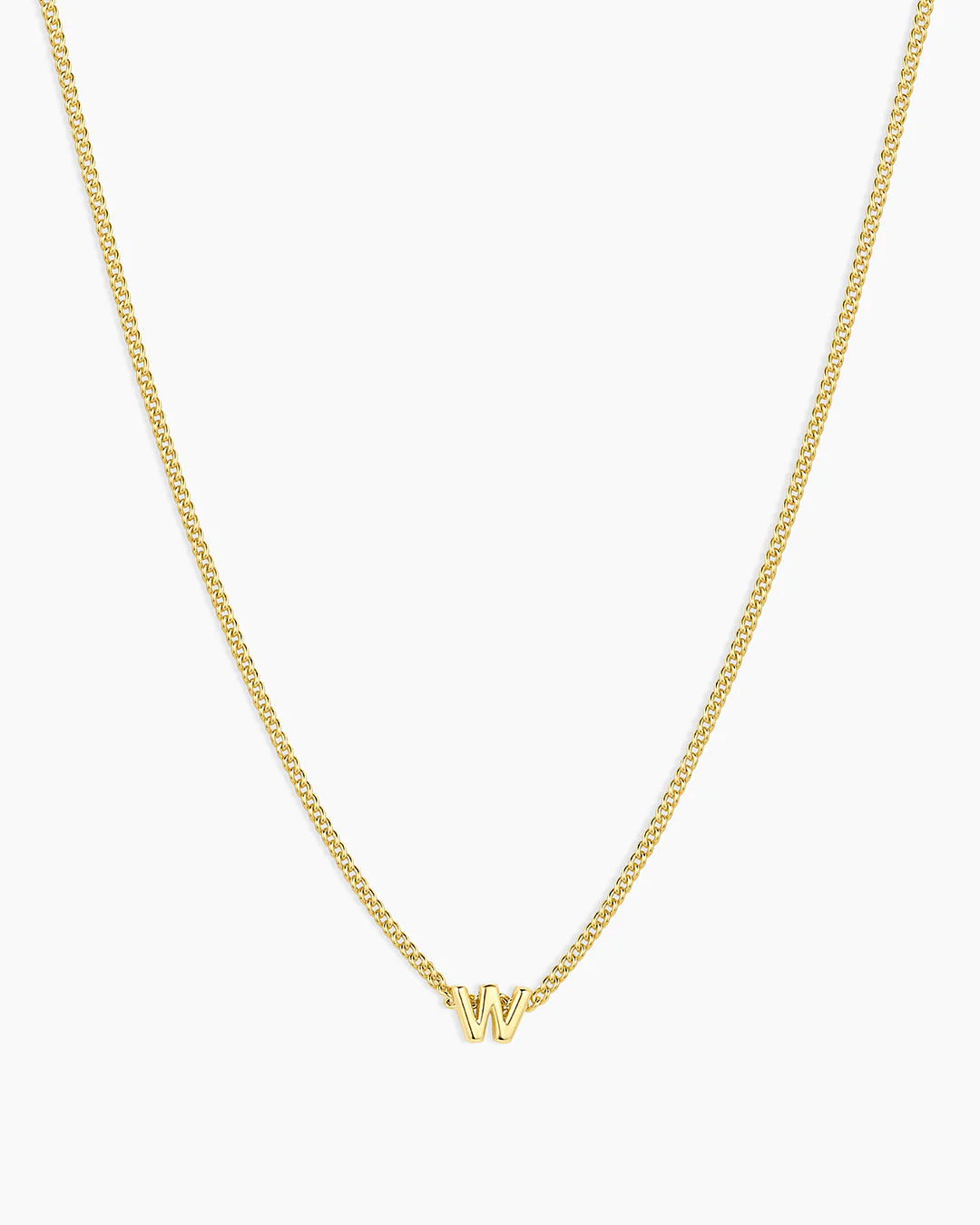 Women's gorjana Wilder Mini Alphabet Necklace