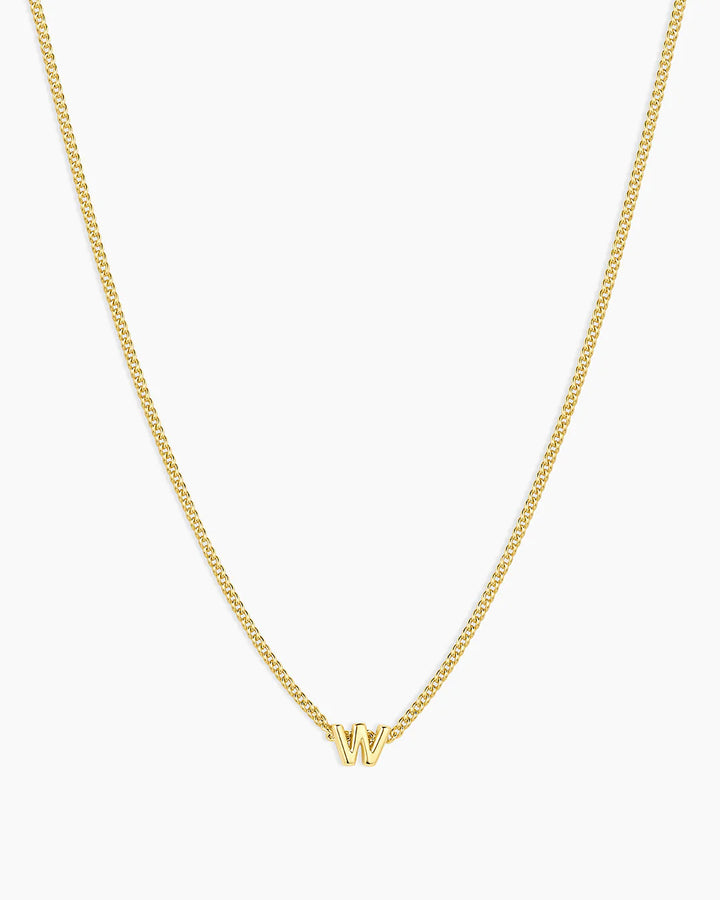 Women's gorjana Wilder Mini Alphabet Necklace