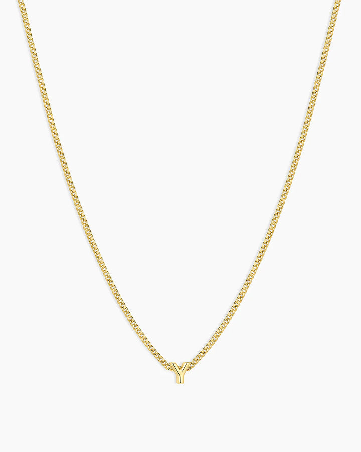 Women's gorjana Wilder Mini Alphabet Necklace