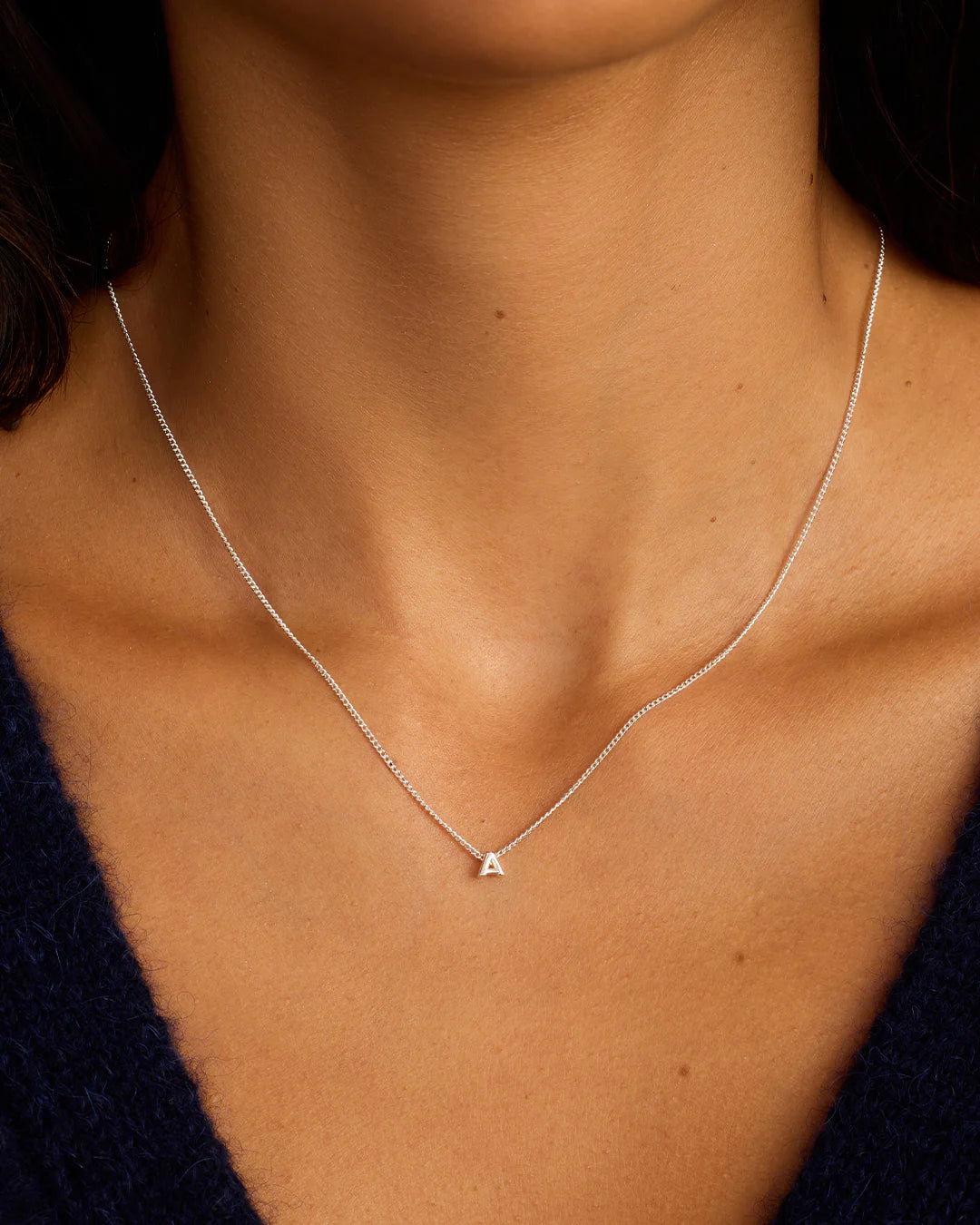 Women's gorjana Wilder Mini Alphabet Necklace