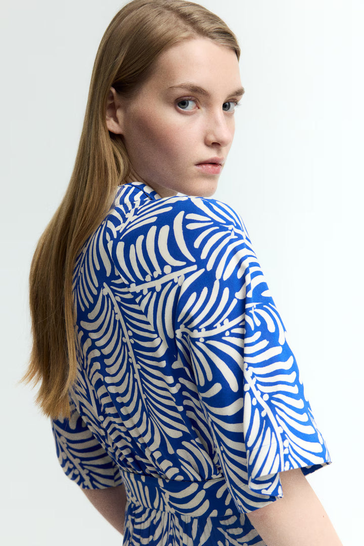 H&M Ladies Tie-Belt Shirt Dress