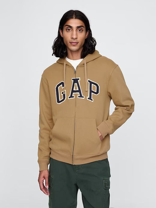Vintagesoft Arch Logo Full-Zip Hoodie