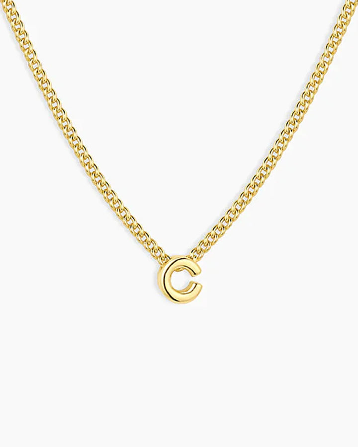 Women's gorjana Wilder Mini Alphabet Necklace