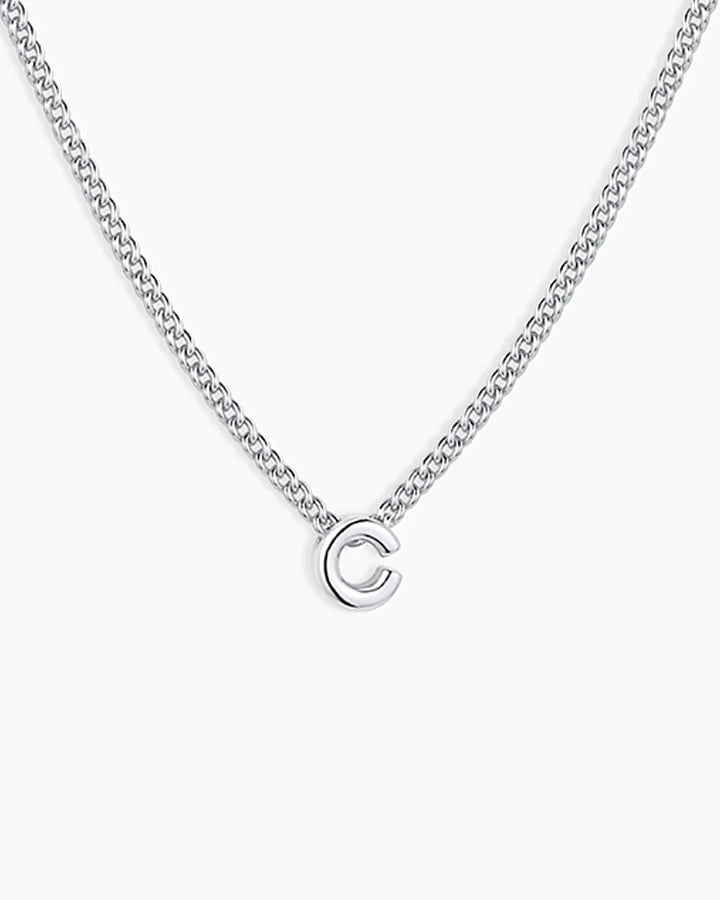 Women's gorjana Wilder Mini Alphabet Necklace