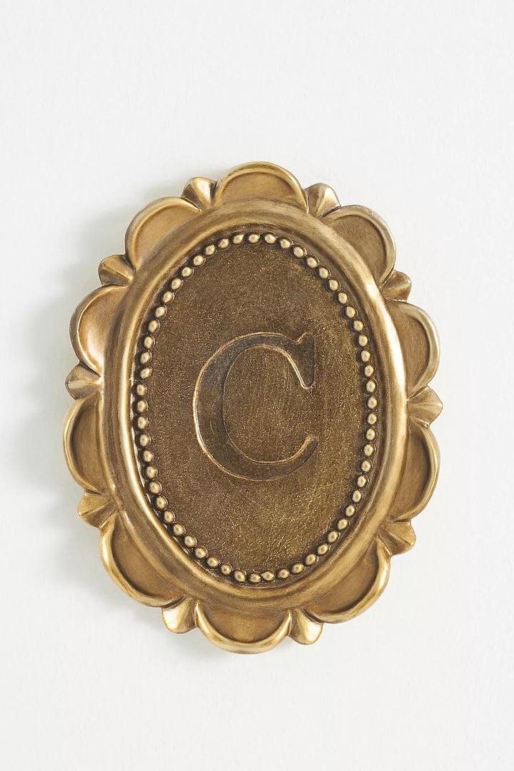 Louisa Monogram Gallery Wall Charm by Anthropologie
