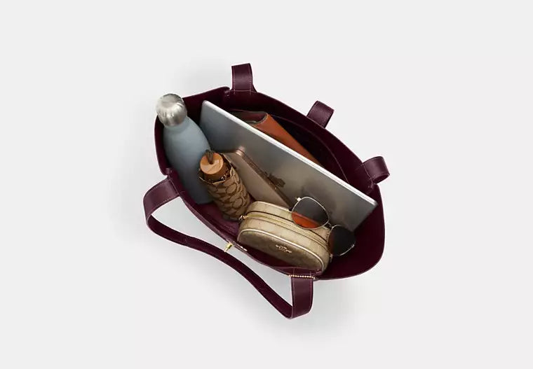 Coach  Women's Hadley Turnlock Tote Bag