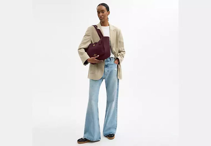 Coach  Women's Hadley Turnlock Tote Bag