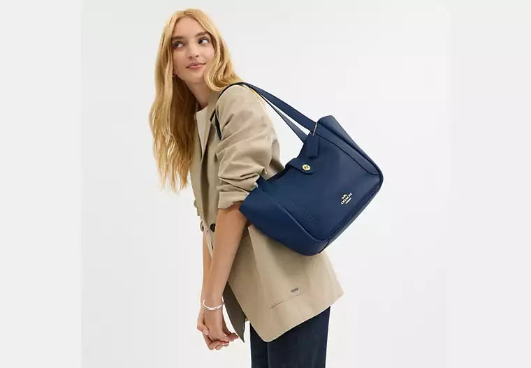 Coach  Women's Hadley Turnlock Tote Bag