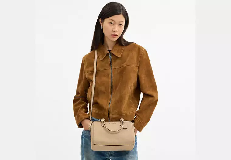 Coach Women's Rowan Satchel Bag in Signature Canvas