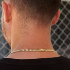 The GLD Shop 5mm Miami Cuban Chain + 2mm Rope Chain Bundle