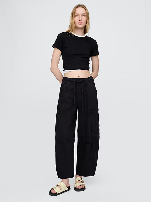 Gap Women’s Mid Rise Ultrasoft Easy Horseshoe Jeans