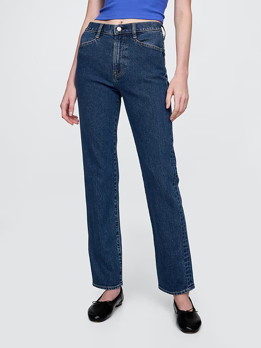 Gap Women’s High Rise 90s Slim Straight Jeans