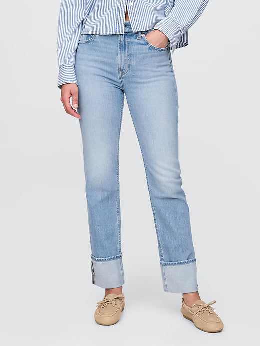 Gap Women’s High Rise 90s Slim Straight Jeans