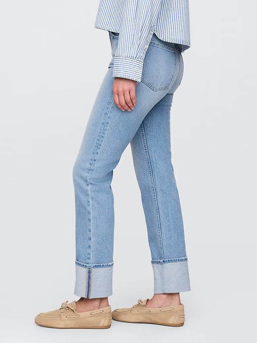 Gap Women’s High Rise 90s Slim Straight Jeans