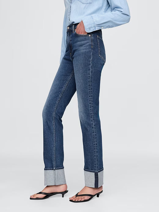 Gap Women’s High Rise 90s Slim Straight Jeans