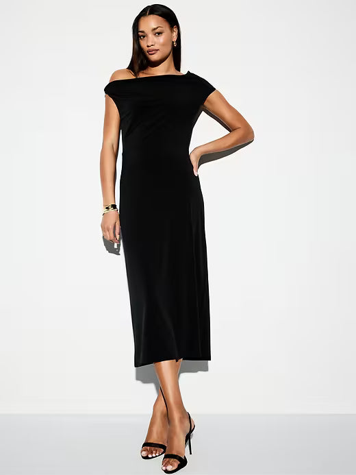 Old Navy Women's The Occasion One-Shoulder Midi Dress
