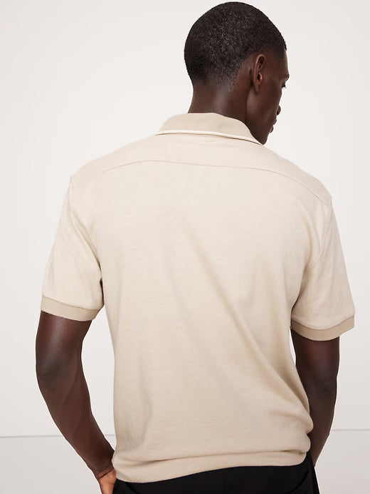 Banana Republic Men's Luxury-Touch Polo Shirt