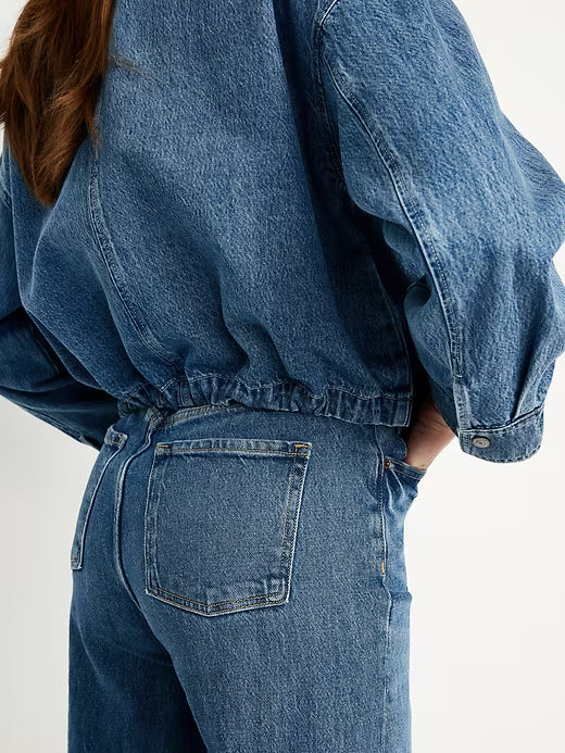 Old Navy Women's Harrington Zip Jacket