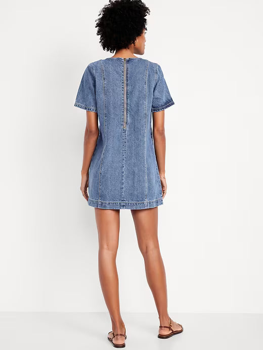 Old Navy Women's Denim Mini Dress