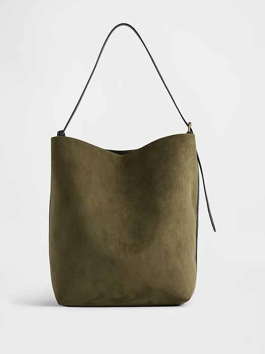 Gap Women’s Vegan Suede Bucket Bag