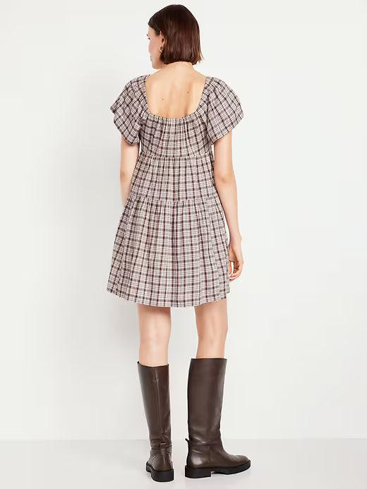 Old Navy Women's Tiered Mini Swing Dress