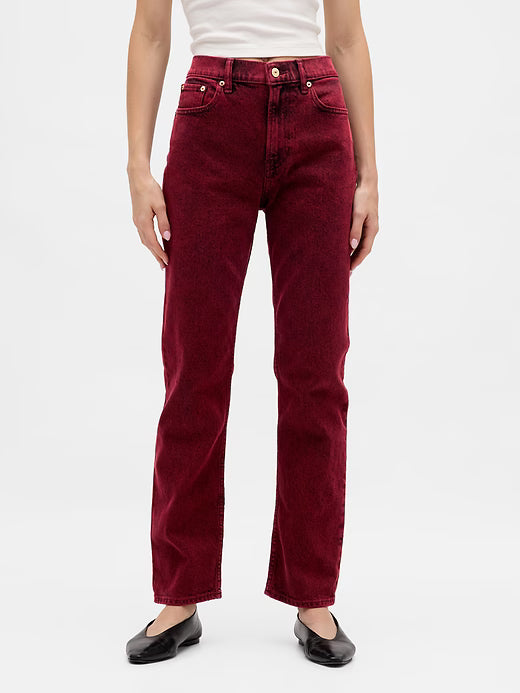 Gap Women’s High Rise 90s Slim Straight Jeans