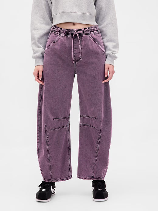 Gap Women’s Mid Rise Ultrasoft Easy Horseshoe Jeans