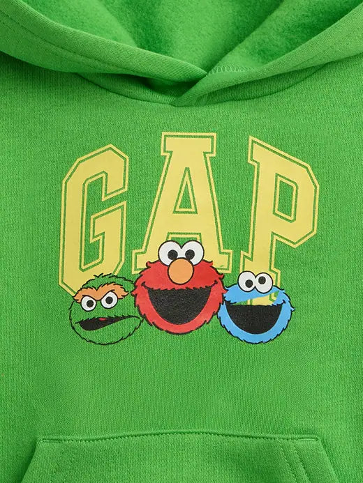 Gap Factory babyGap Sesame Street Relaxed Logo Hoodie