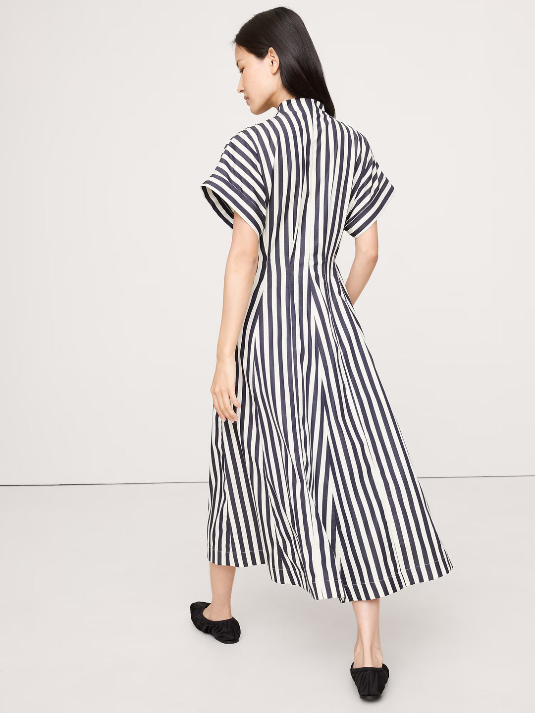 Banana Republic Women's Cotton Poplin Shirt Dress