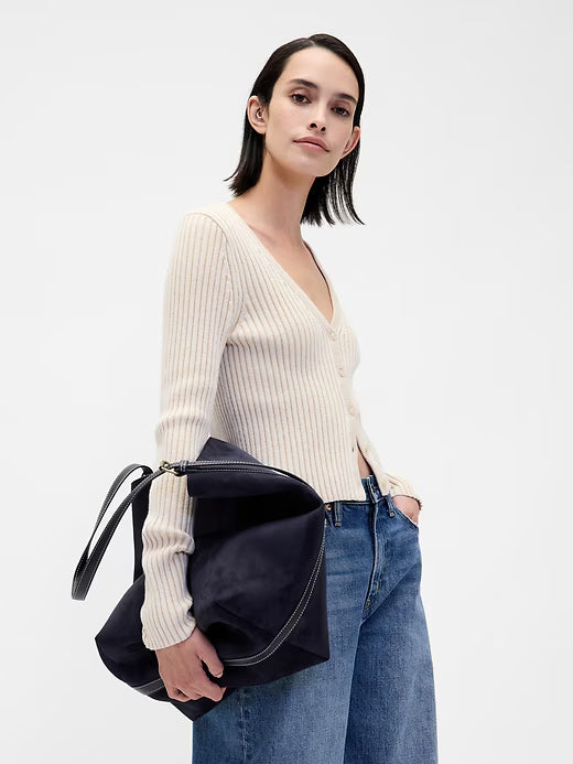 Gap Women’s Vegan Suede Bucket Bag