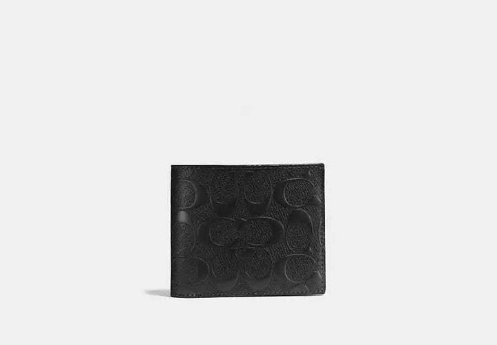 Coach  Men's Outlet 3 In 1 Wallet In Signature Leather