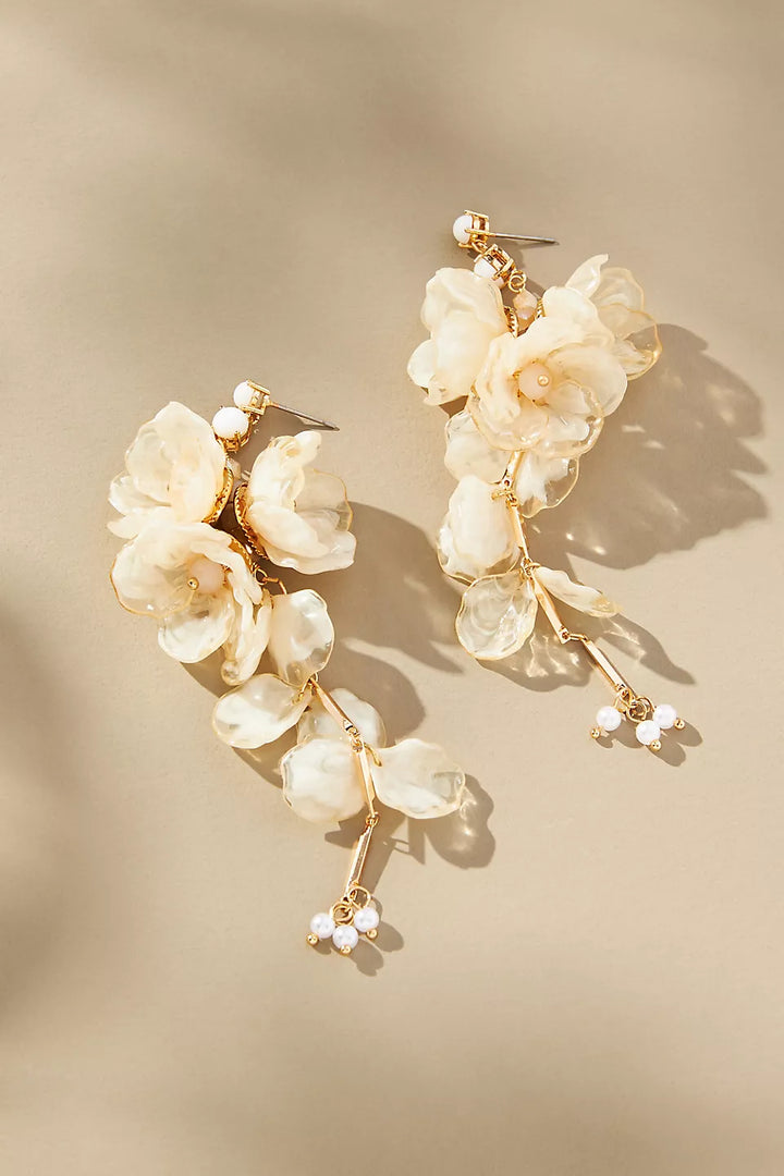 Blossom Drop Earrings by Anthropologie
