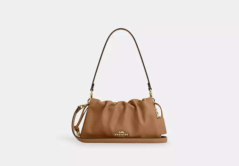 Coach Women's Faye With Ruching Shoulder Bag