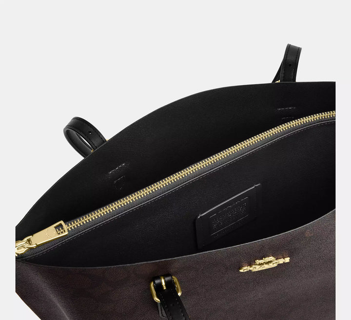 Coach Women’s Mollie Tote Bag In Signature Canvas