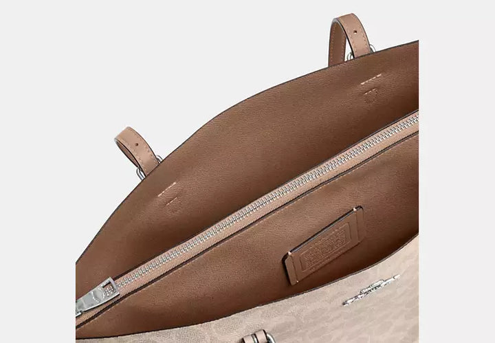 Coach Women’s Mollie Tote Bag In Signature Canvas