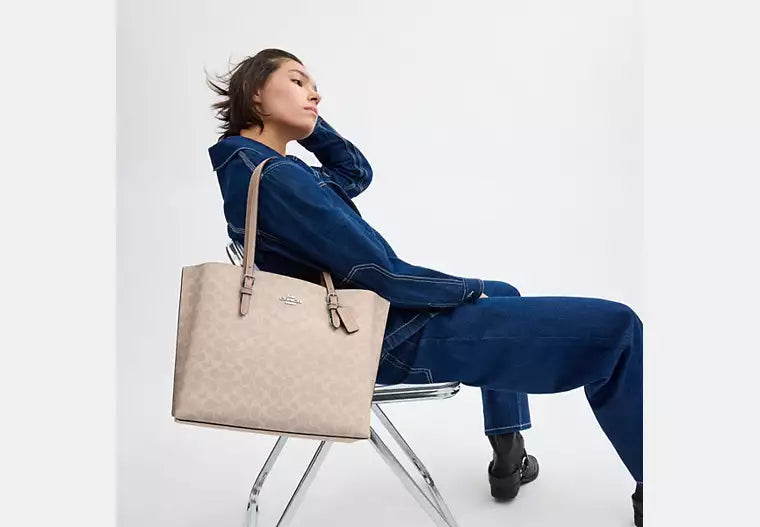 Coach Women’s Mollie Tote Bag In Signature Canvas