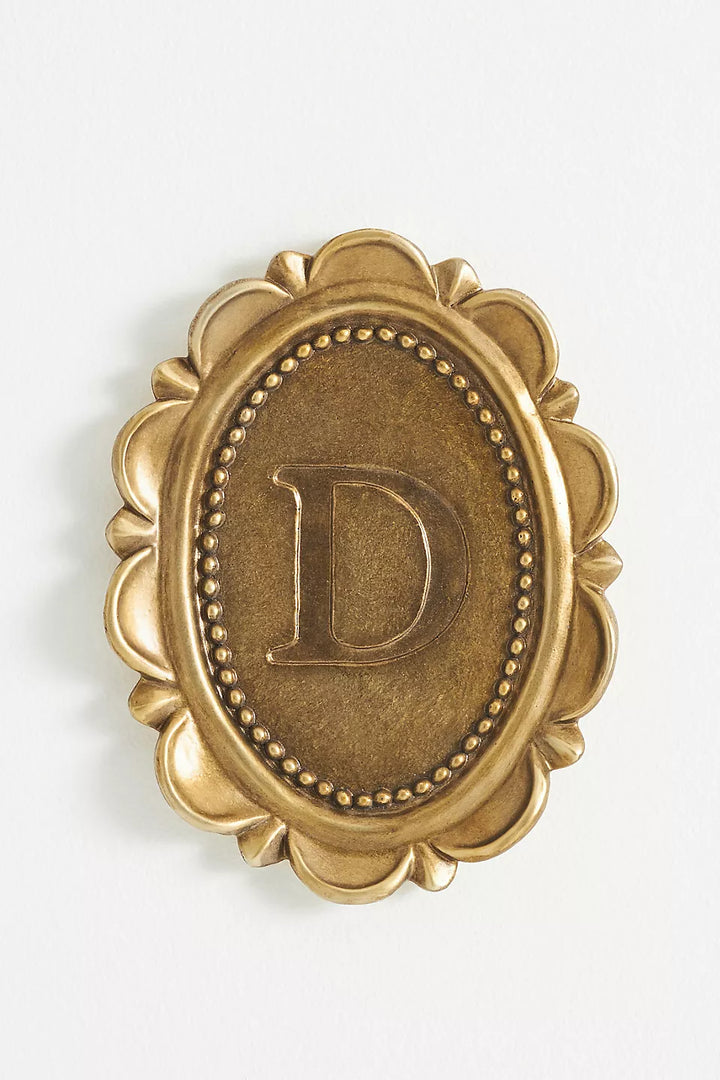 Louisa Monogram Gallery Wall Charm by Anthropologie