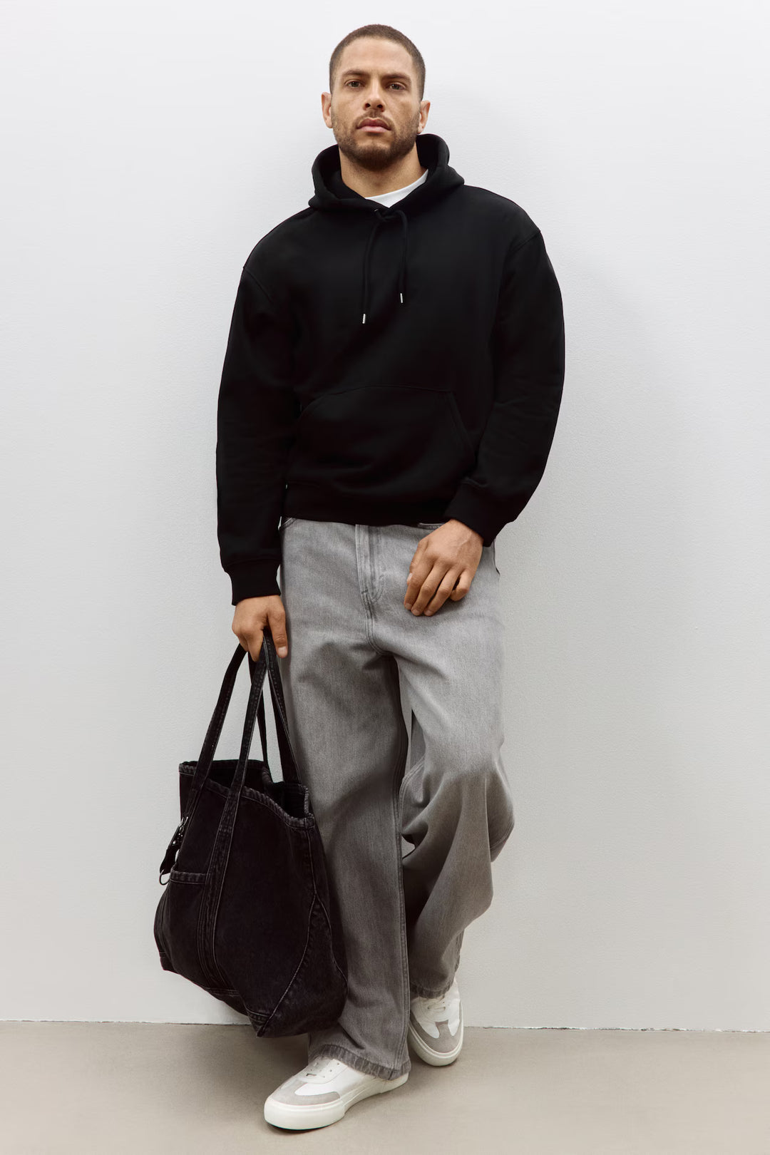 H&M Men Loose Fit Hoodie