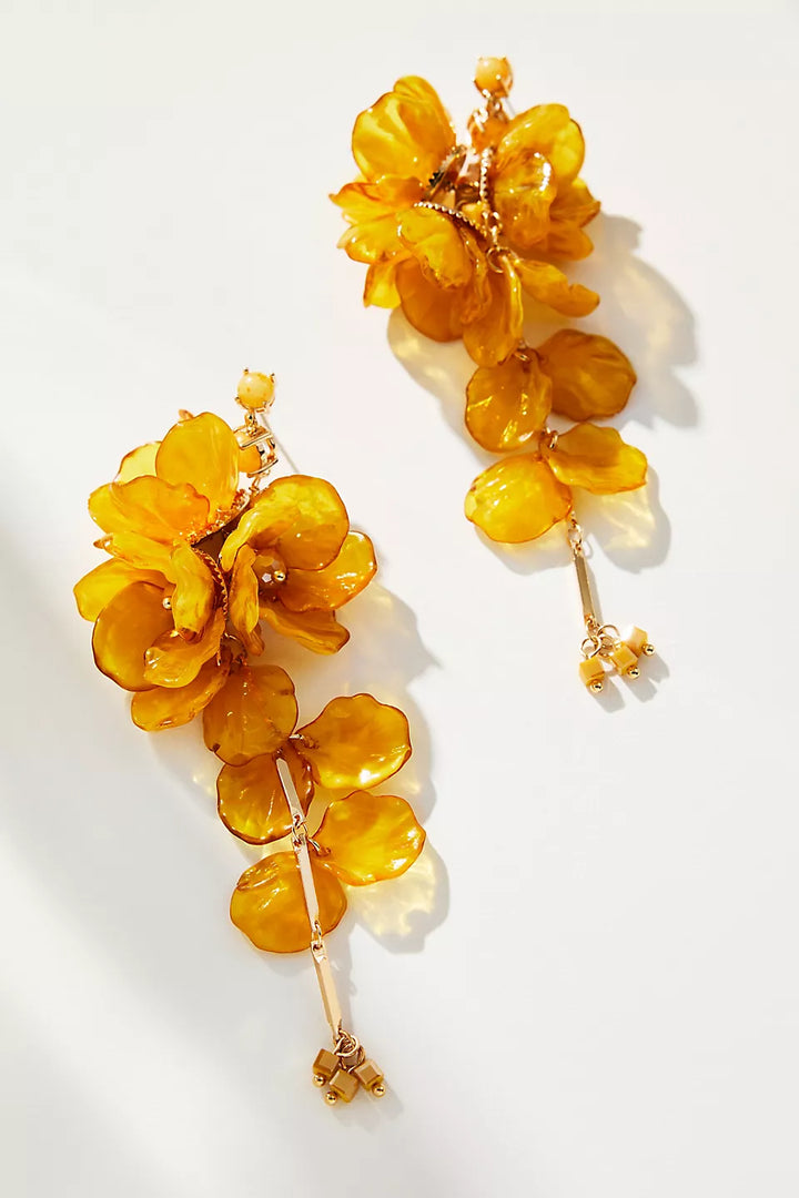 Blossom Drop Earrings by Anthropologie