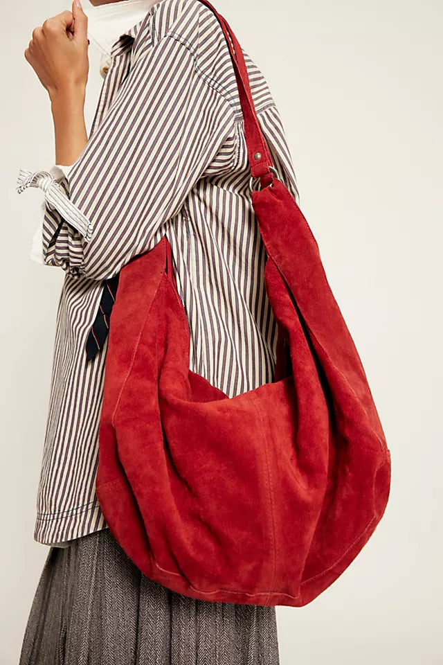 Free People Women's Roma Suede Tote